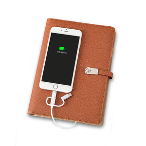 <strong>A5</strong> 8000mAh Three Charging Outputs Notepad with Power Bank Power <strong>Book</strong> - Product Image 4