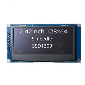 2,42 Zoll OLED-Anzeige modul 128*64 SSD1309 SPI/IIC-Schnitts telle für Arduino 4Pin 7Pin 9Pin 16Pin