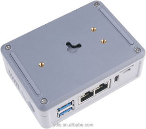 Mini Router con modulo di calcolo Raspberry Pi 4, Dual Gigabit Ethernet NICs,4GB RAM 32GB eMMC con custodia per dissipatore di calore in alluminio - Product Image 4