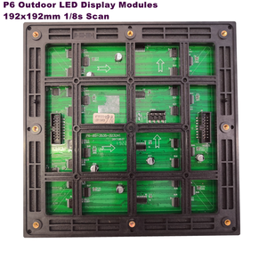 СВЕТОДИОДНЫЙ матричный модуль высокой яркости SMD RGB 192x192 мм Полноцветный P6 наружные светодиодные панели дисплея - Product Image 2