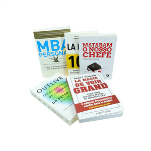 Tùy chỉnh tự xuất bản softcover mềm bìa sách dịch vụ in ấn - Product Image 1