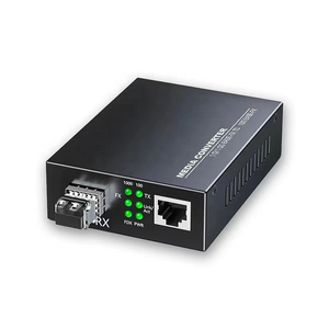 Gigabit Ethernet SFP ตัวแปลงไฟเบอร์มีเดีย Dual Core โหมดเดี่ยว LC โมดูล 100/1000M 20KM เครื่องรับส่งสัญญาณไฟเบอร์ออปติก 1 คู่ - Product Image 4