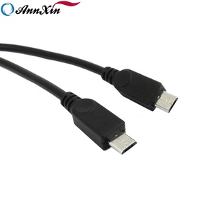 高品质 USB 2.0 Type A 男对男双微型 USB Y 拆分器充电数据线 - Product Image 4
