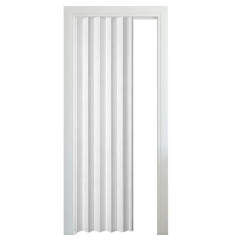 12mm PVC Folding Door Porta deslizante com acrílico PS Painel