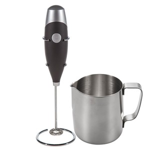 2025 Кухонные гаджеты, Электрический смеситель для кофе с подставкой, домашний венчик, вспениватель для кофе, молока, вспениватель для молока - Product Image 2