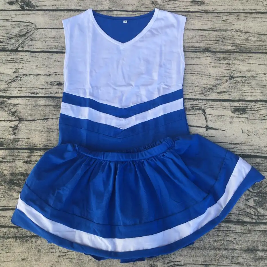 Benutzer definierte Farbe Performance Kostüm Sexy Cheer Kleid Cheerleading Uniformen Set