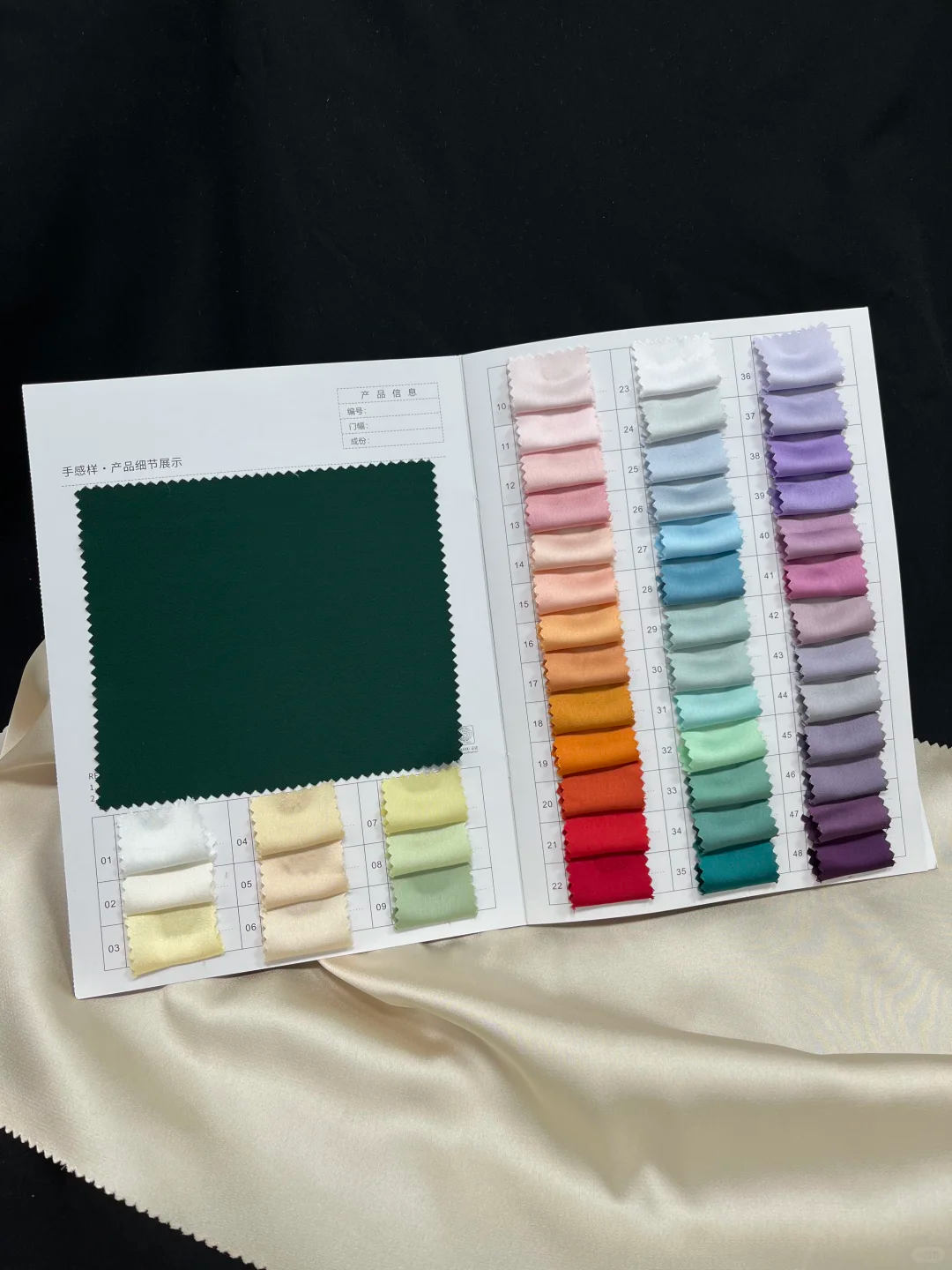 carte de couleurs