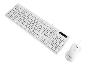 Wired White USB 104 Keys <strong>Computer</strong> <strong>Keyboard</strong> Stands Waterproof US Layout Compatible for Windows PC Laptop