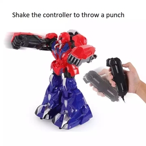 Robot de boxeo teledirigido para niños, juguete de lucha de 2,4G, juguete inteligente de lucha, con técnica única - Product Image 3