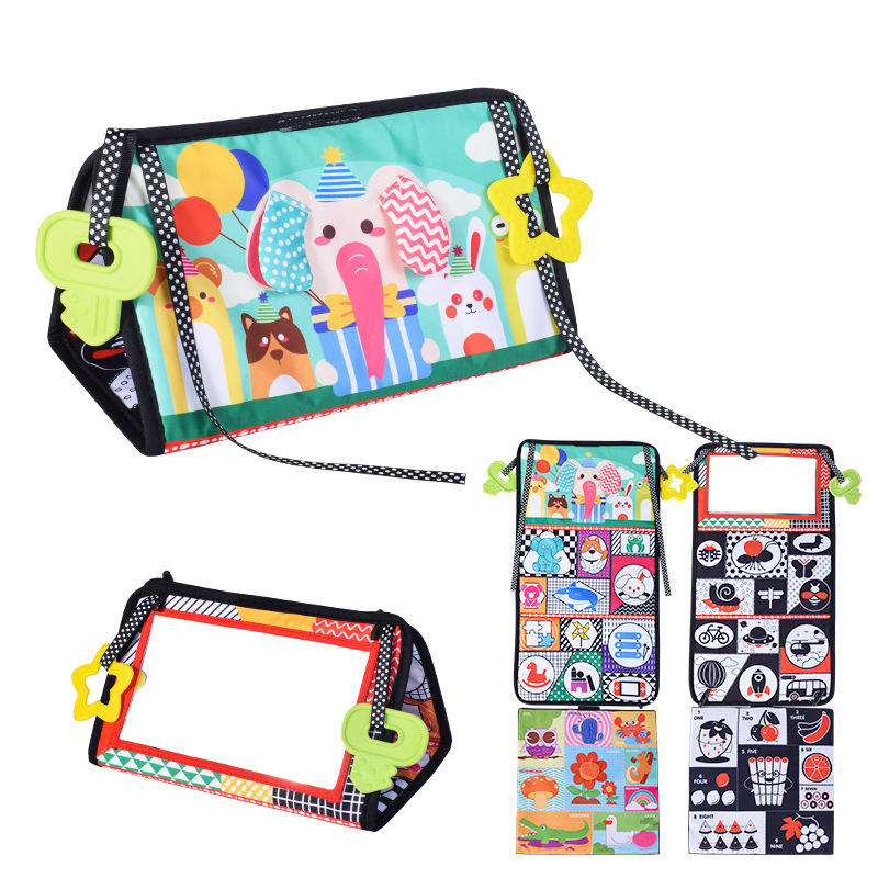 Sac en tissu miroir éléphant ha ha