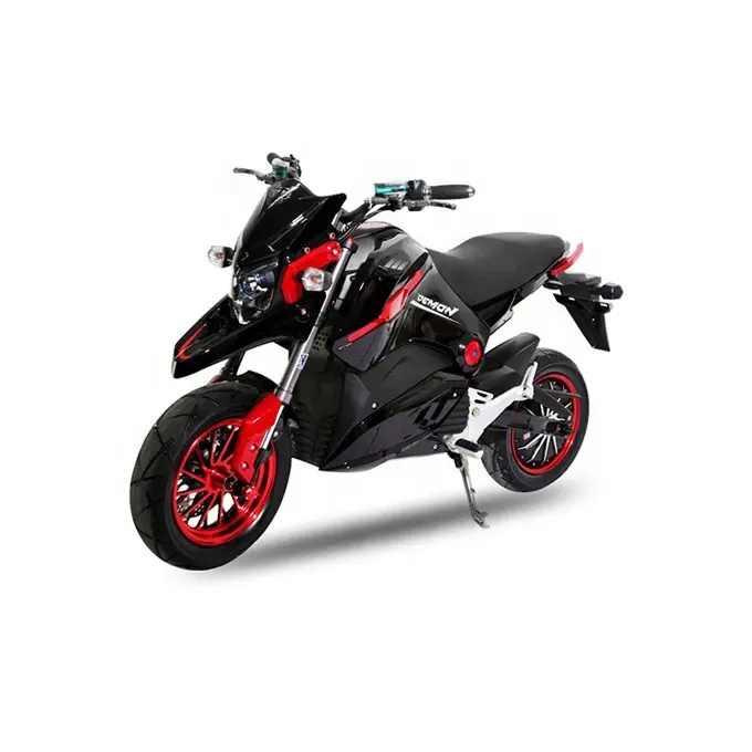 Yüksek kalite sıcak satış büyük güç 1500W 2000W yarış spor elektrikli motosiklet