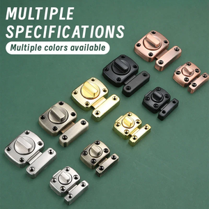 An ninh hai mặt tủ ổ khóa Keyless xoay Cửa Khóa Cửa Cửa chốt chống trộm xoay chốt chốt tủ tủ quần áo tủ khóa - Product Image 2