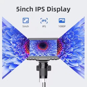 Microscopio con zoom digital LP050 EOC con pantalla monocular LCD óptica de 5MP, fuente de luz LED, Monitor Industrial, cámara de precio - Product Image 2