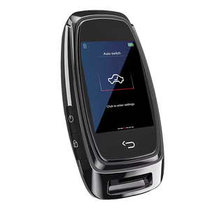 キーレスエントリースマートリモートカーキーLCDタッチスクリーンプッシュスタート/ストップオートロックメーカーのキー - Product Image 1