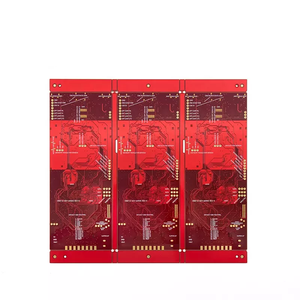 Guangzhou Quick Turn Service <strong>2</strong> <strong>Layer</strong> Red Solder Mask High Frequency Printed Circuits Copper <strong>Layer</strong> <strong>PCB</strong> Via Hole with SMT Service - Product Image 3