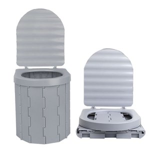 Traveling Washable Plegable Plastic <strong>Porta</strong> Potty Folding Portable Camping Toilet