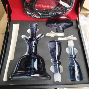 2024 New tùy biến chất lượng cao Glass hookah sang trọng tùy chỉnh xách tay Shisha hookah - Product Image 2