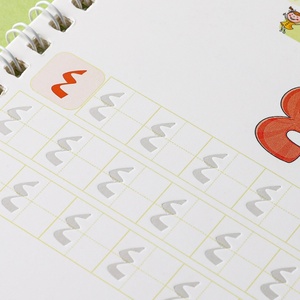 4 kitap/set arapça sürüm sihirli kitap yazma kontrol kalem eğitim sayfası uygulama Copybook öğrenme arapça eğitim kitapları - Product Image 2