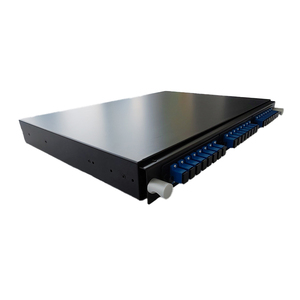 24-Port-Glasfaserverteilungsrahmen Schubladen typ Rack montage ODF FTTH GPRS-Netzwerk Glasfaser-Patch feld TCP/IP-Verbindung - Product Image 4