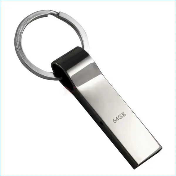 USB 2.0 64GB Flash Memory Stick Storage Pen Drive U Disk Metal Protective Shell