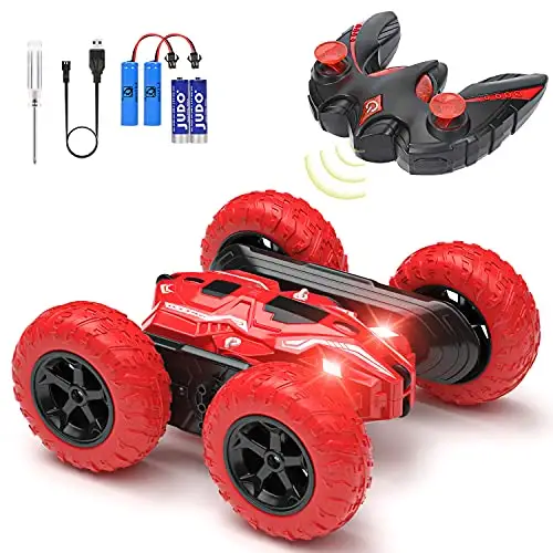 Coche de juguete con control remoto coche eléctrico 4WD RC coche de carreras regalo de cumpleaños para 3 4 5 6 7 8 AÑOS NIÑOS niñas niños