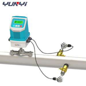 Yunyi Alta Precisão Alta Precisão Medidor De Vazão De Água Braçadeira Precisão Medidor De Fluxo Ultrassônico Inline