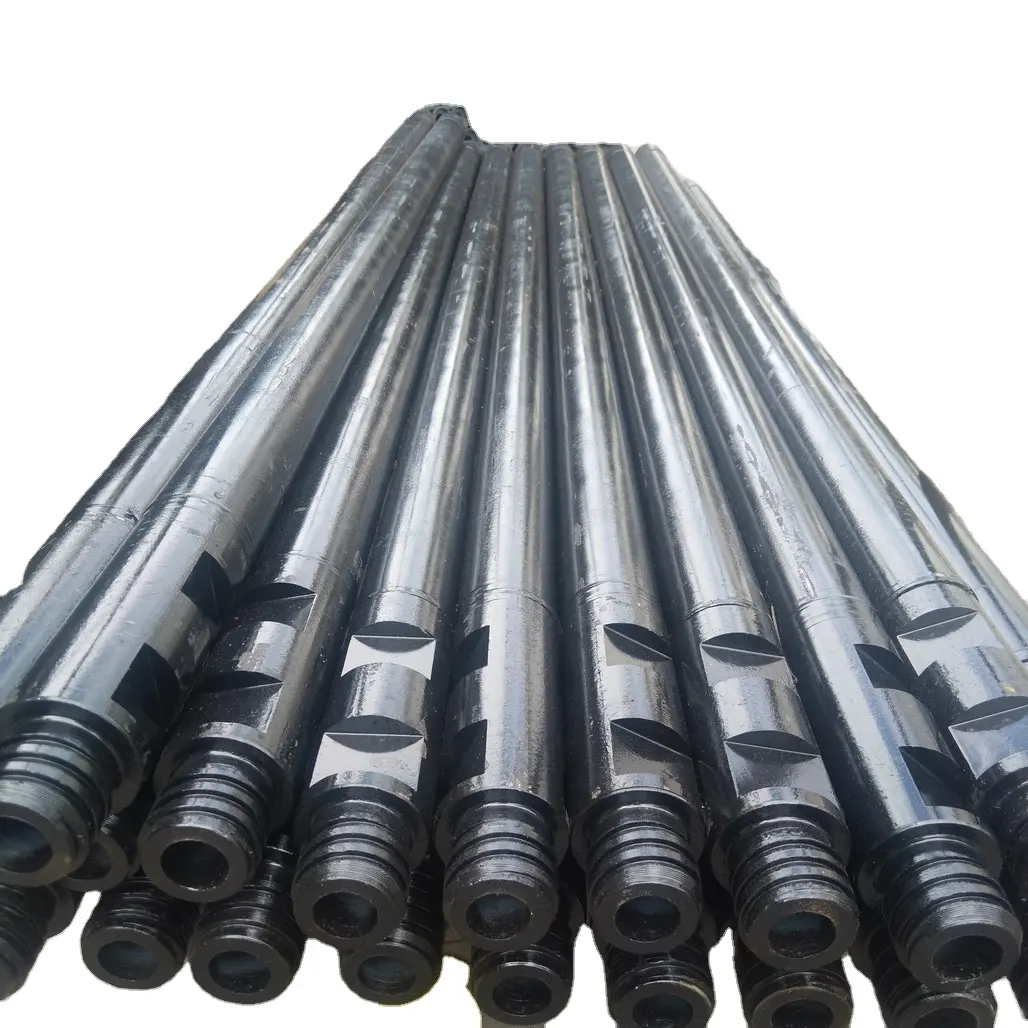 Direkt verkauf ab Werk 60mm Rock Blast ing DTH Drill Pipe Steel Rod für das Bohrloch