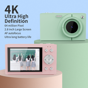 新しい到着ポータブルミニデジタルカメラ64メガピクセル2.8インチIPSスクリーン4K HDレコーディング機能 - Product Image 4