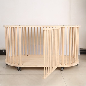 Caldo-vendita all'ingrosso Multi-strato modulare per animali domestici gabbie di grande capacità case in legno massiccio traspirante ville di lusso - Product Image 4