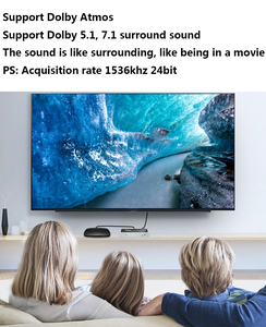 Conmutador dtech de alta calidad 1 en 4 salidas 4k @ 60Hz HDMI 2,0 para computadora