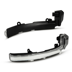 捷豹XF XE XJ F型XK XKR I-PACE X250 X260侧镜灯动态发光二极管转向灯，烟熏/透明透镜，2pcs - Product Image 5