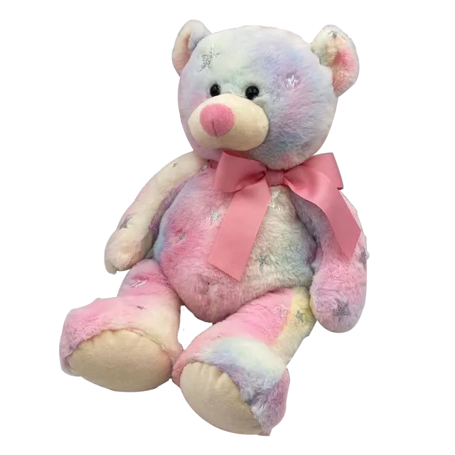 Urso de pelúcia, atacado 19 polegadas promocional recheado brinquedo de pelúcia urso boneca para a família para o melhor presente de aniversário