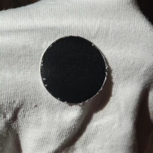 Ferro caldo fuso su URL codificato toppa Nfc Tag ricamato personalizzato tessuto su cappelli