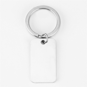 Брелок из нержавеющей стали с большим жетоном - Product Image 6