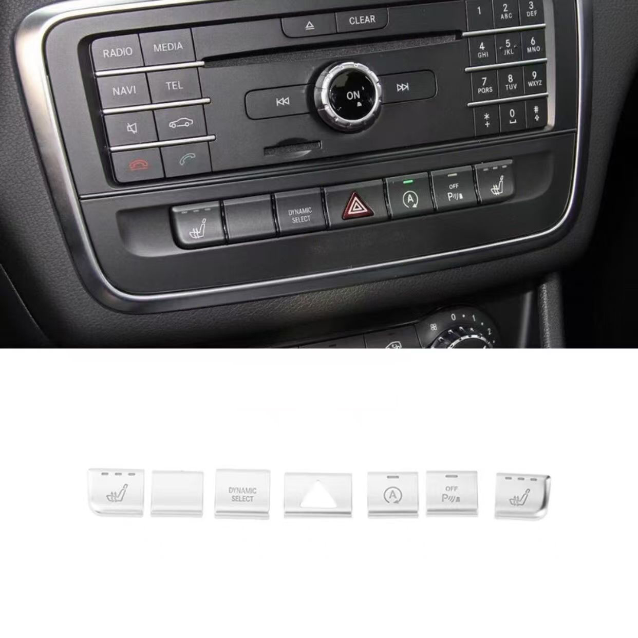 7 buttons sticker type B