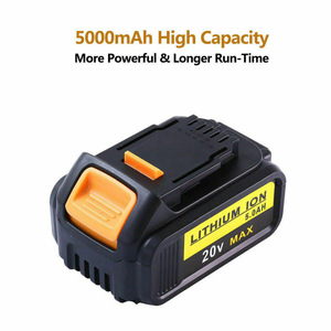เปลี่ยนแบตเตอรี่4Ah 6Ah สำหรับ D E W A L T เครื่องมือไฟฟ้า DCB201 DCB204 DCB205 18V 20V แบตเตอรี่ Li-Ion D E W A L T - Product Image 5