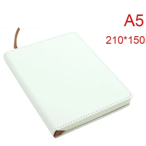 Cuaderno de sublimación en blanco con patrón personalizado DIY impresión tamaño A4 A5 transferencia térmica brillante de cuero PU diario - Product Image 1