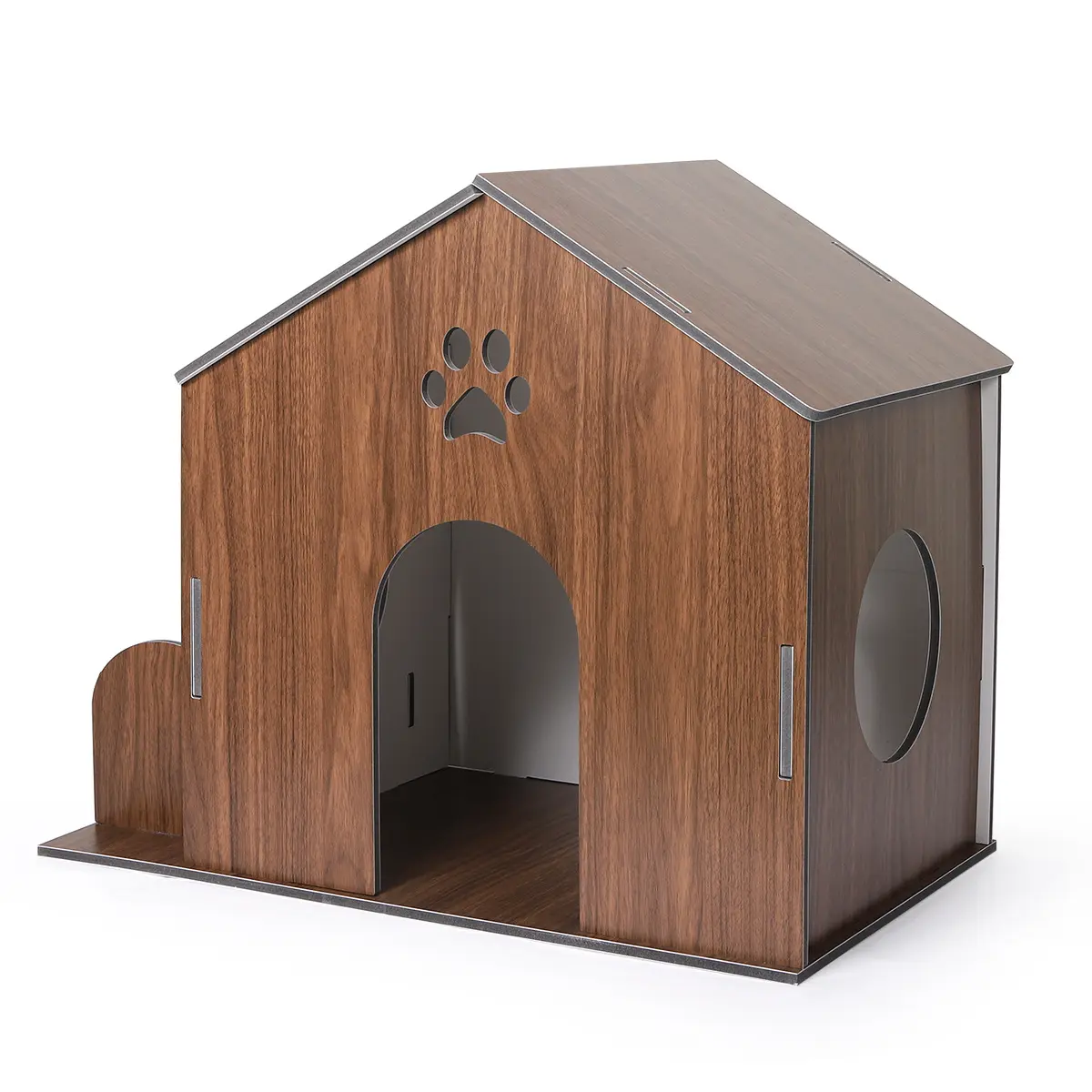 Creative Wooden Pet Beds Four Seasons Warm Nest Pad Cat Litter Can Be Disassembled Washed Small Dog Kennel Unique Design