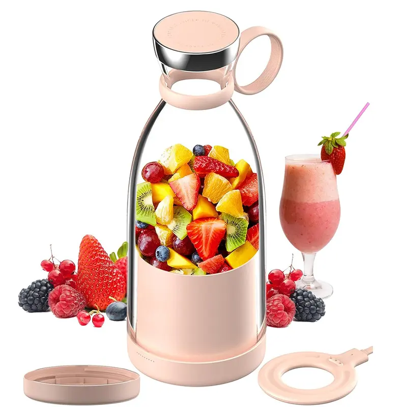 Warm 2024 Huis En Keuken Elektrische Mini Blender Juicer Cups Draagbare Juicer Squeezer Keukengereedschap Usa Oranje Fruit Juicer