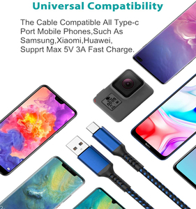チップ卸売在庫あり高速カボ充電ケーブルタイプUsbカベルAndroidTipoケーブルDe Celular A C - Product Image 6