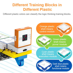 Educational STEM Science <strong>Engineering</strong> Toys Kids Logic Thinking Training Tablet <strong>Programming</strong> Car Electronic Block Kit