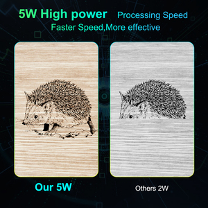 小名称标签激光雕刻切割机易于操作的5w激光雕刻机结婚戒指 - Product Image 5