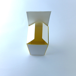 定制产品包装小白盒包装，普通白纸盒，白纸板化妆盒 - Product Image 2