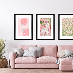 20x28inch Wood Picture <strong>Frame</strong> Perfect for 20x28 Inch Picture Without Mat or 16x24 Inch Picture with Mat Wall Hanging - Product Image 2