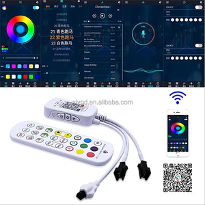RGBIC LED Strip Controller DC5V USB Bluetooth APP Wireless telecomando 3 Pin 5V WS2812B 2811 5050 compatibile