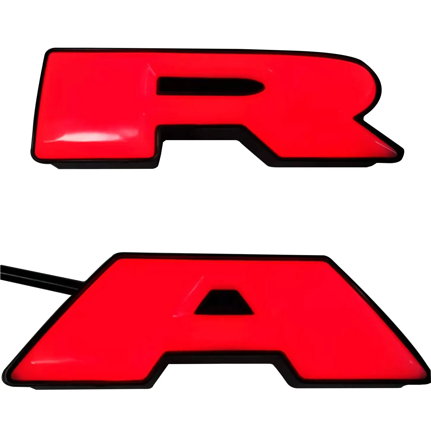 Aangepaste 3d/4d Styling Led Logo Decoratie Voor Ontwijk Ram 1500 2500 2019 Grille Letter Auto Led Light Badge 12V Spanning