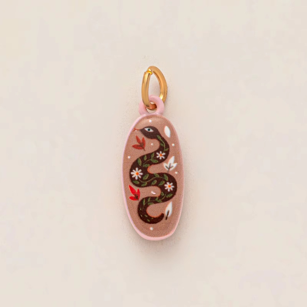 Serpent ovale - Impression recto-verso