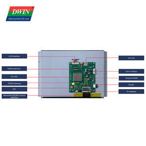 12.1-inch, 1024*768 Pixels Resolution, 16.7M Colors, IPS-TFT-LCD <strong>UART</strong> Serial Communication Display Working with <strong>Arduino</strong>/STM/ESP