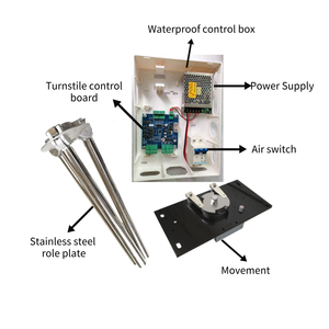 Drehkreuz mechanismus Stativ Sichere Durchgangs portale Halbautomat ische Stativ drehkreuz steuer karte - Product Image 2