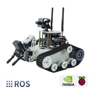 Trans bot SE ROS Robot Car mit Crawler-Struktur kann MoveIt-Simulations design für Jetson Nano B01 und Raspberry Pi 5 realisieren